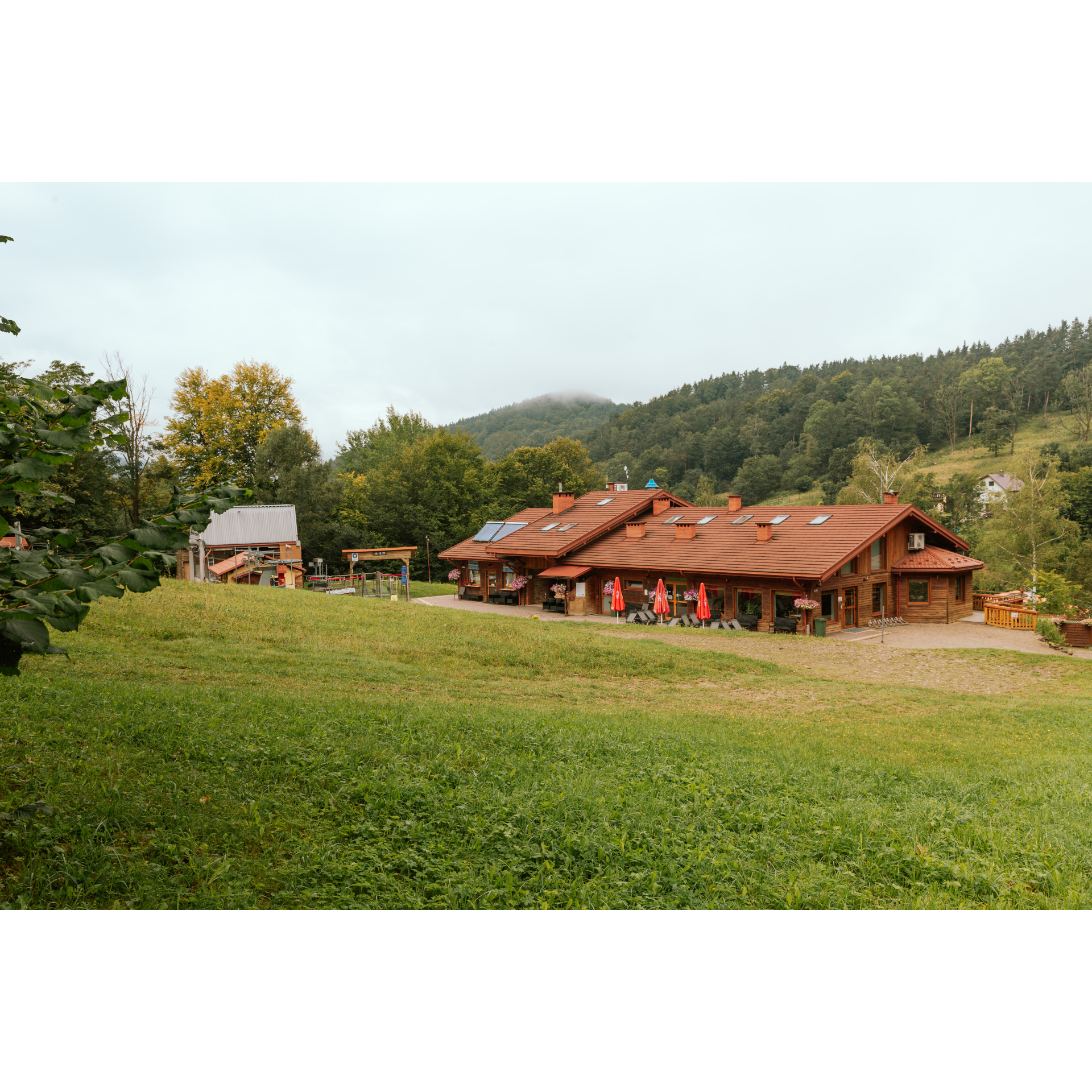 The main building of the center