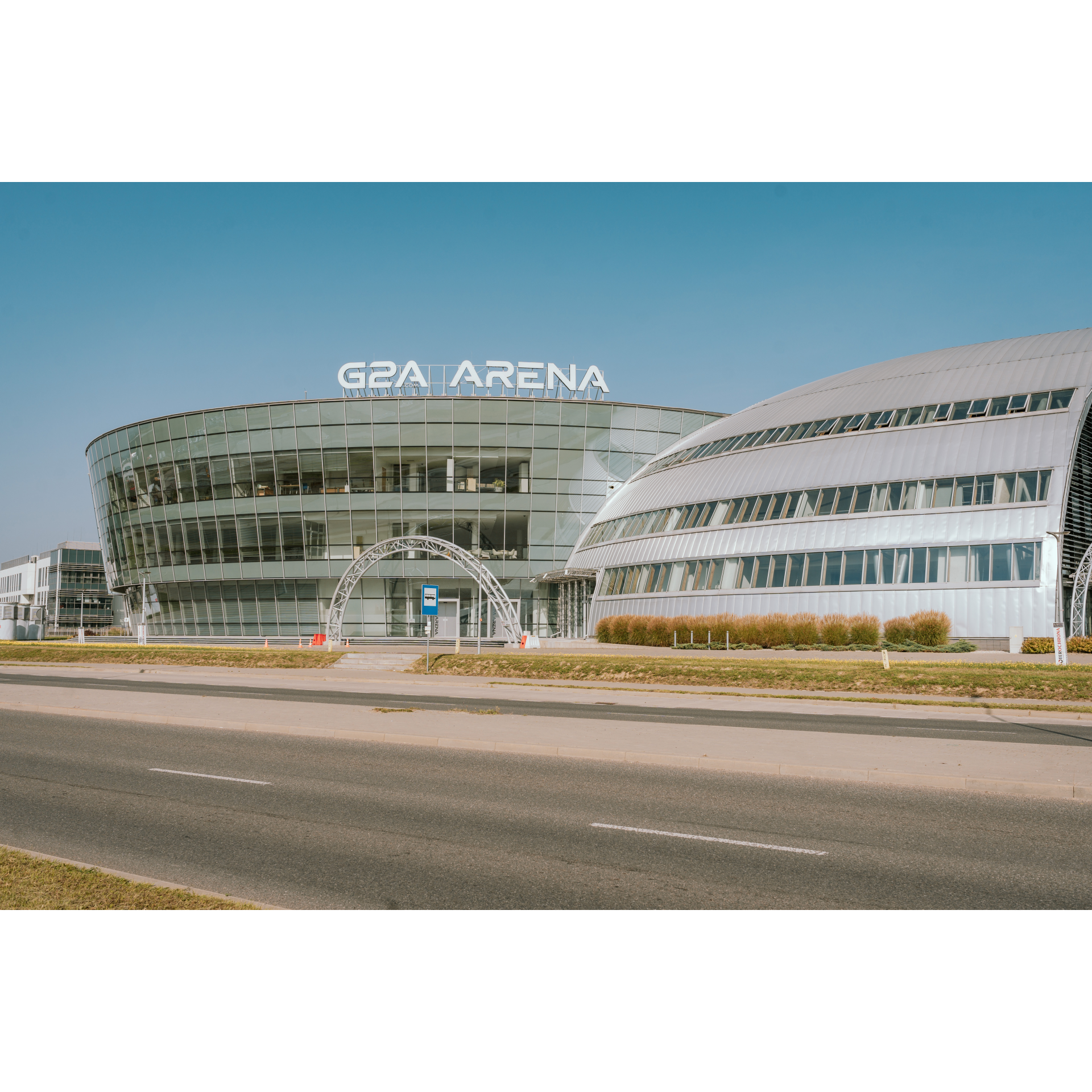 G2A Arena from the front