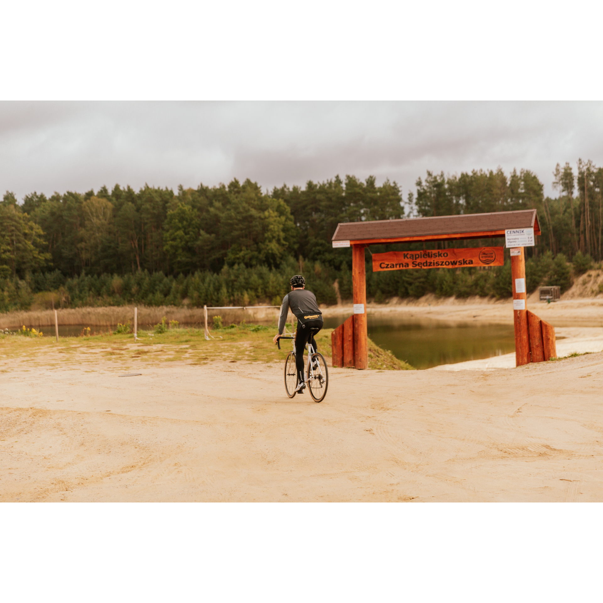 Bicycle route in Podkarpacie