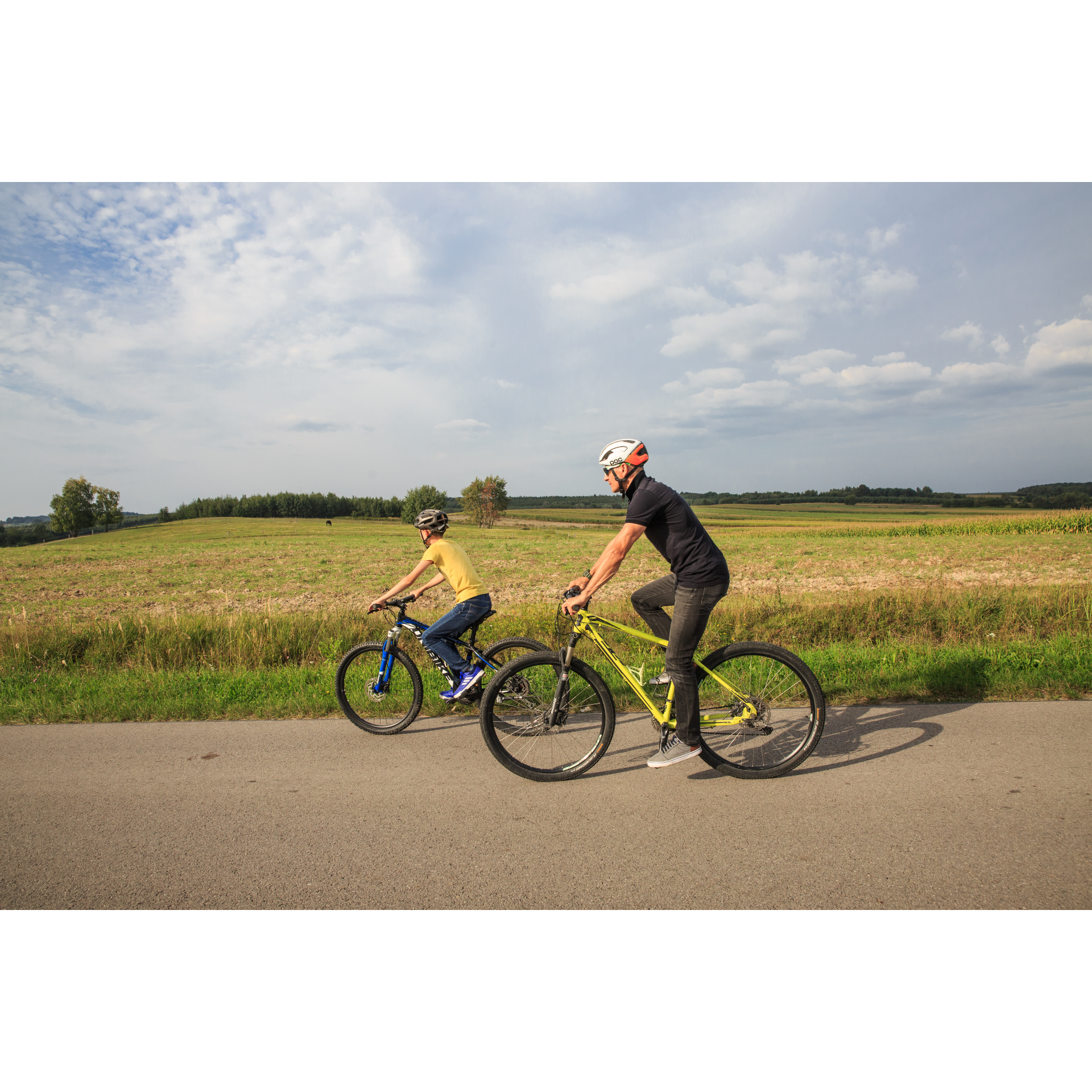 Bicycle routes in Podkarpacie