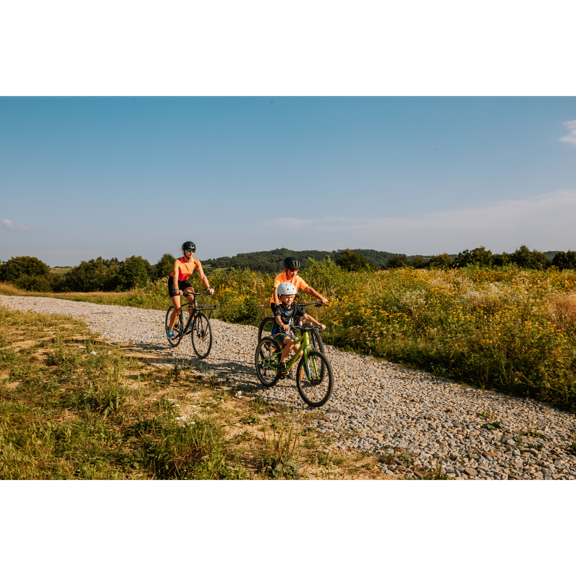 Bicycle trail in the Podkarpacie region