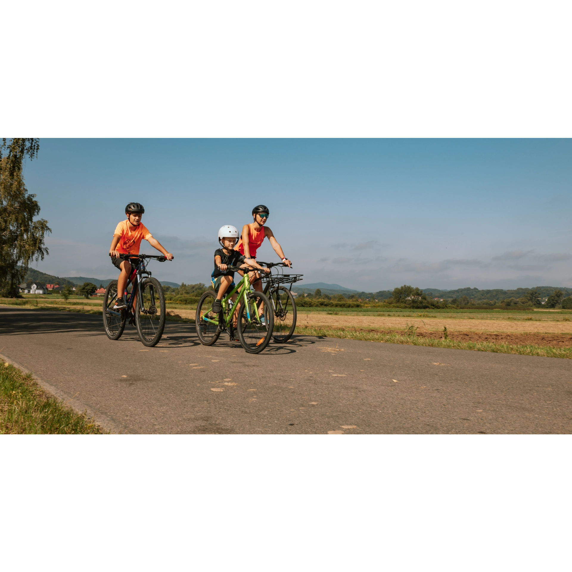 Cycling route with the family