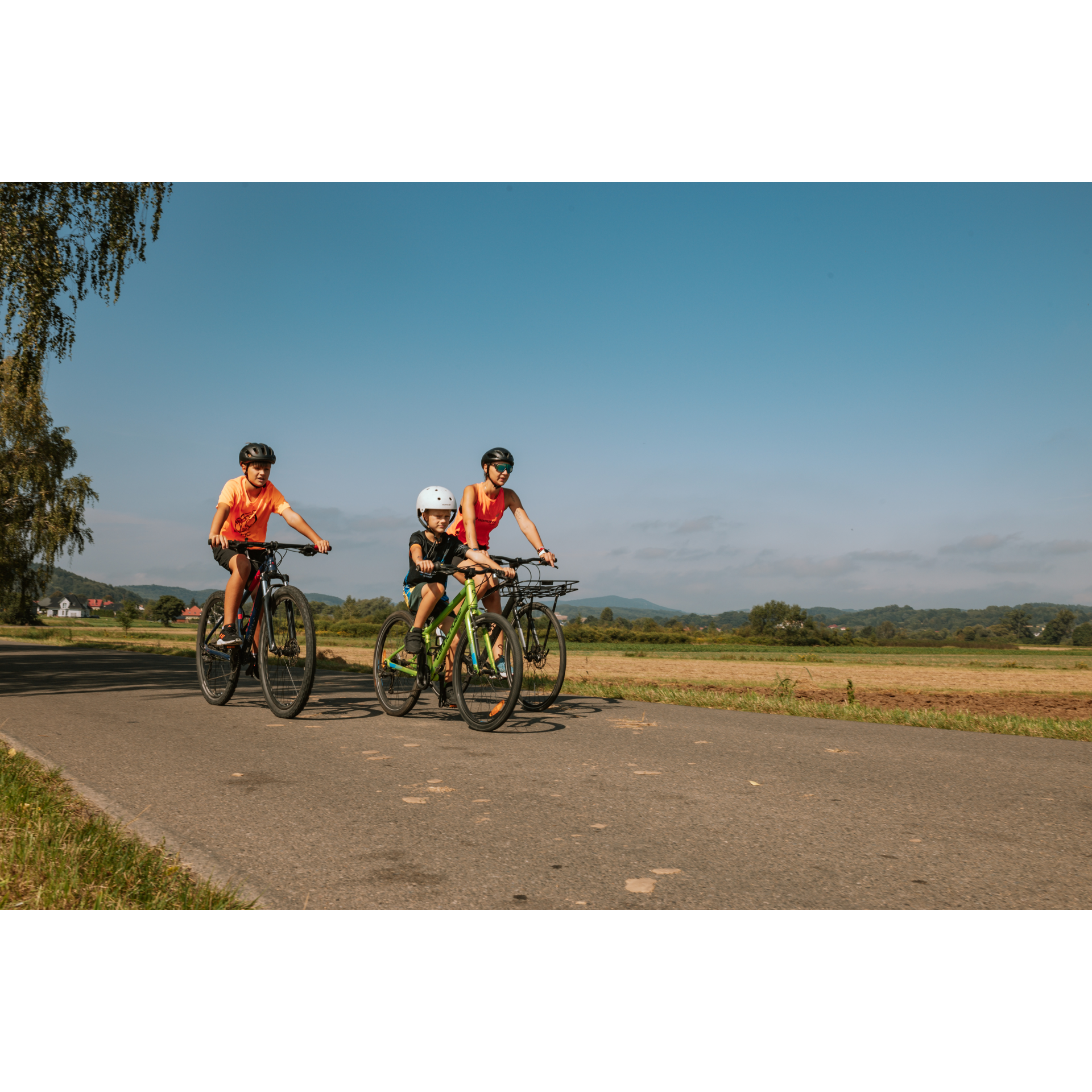 By bike through the clearings