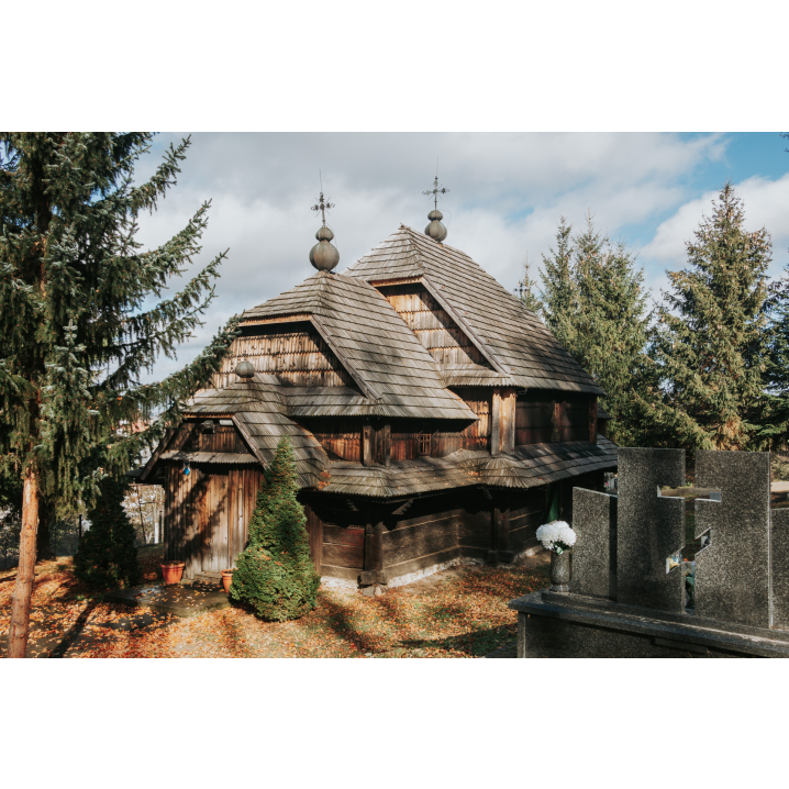 Wooden tserkva of the Assumption of the Blessed Virgin Mary in Łuczyce