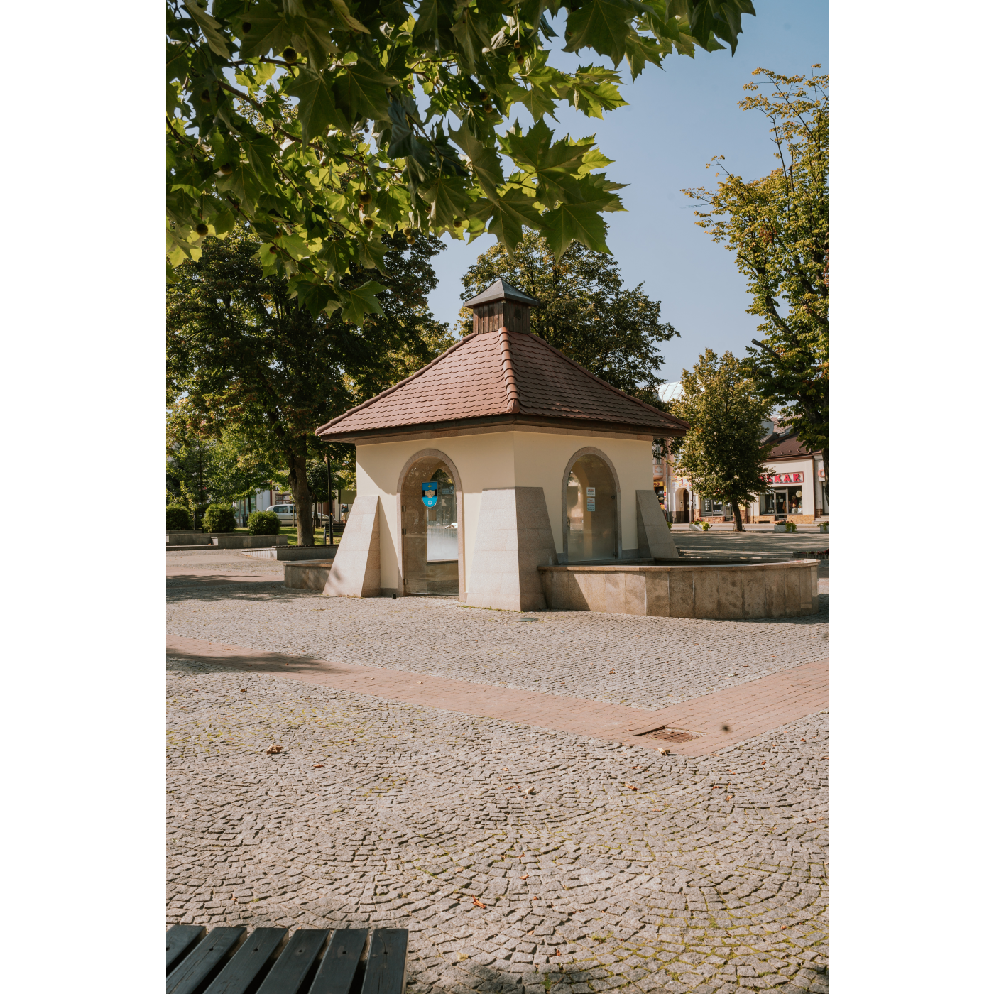 Market square in Kolbuszowa