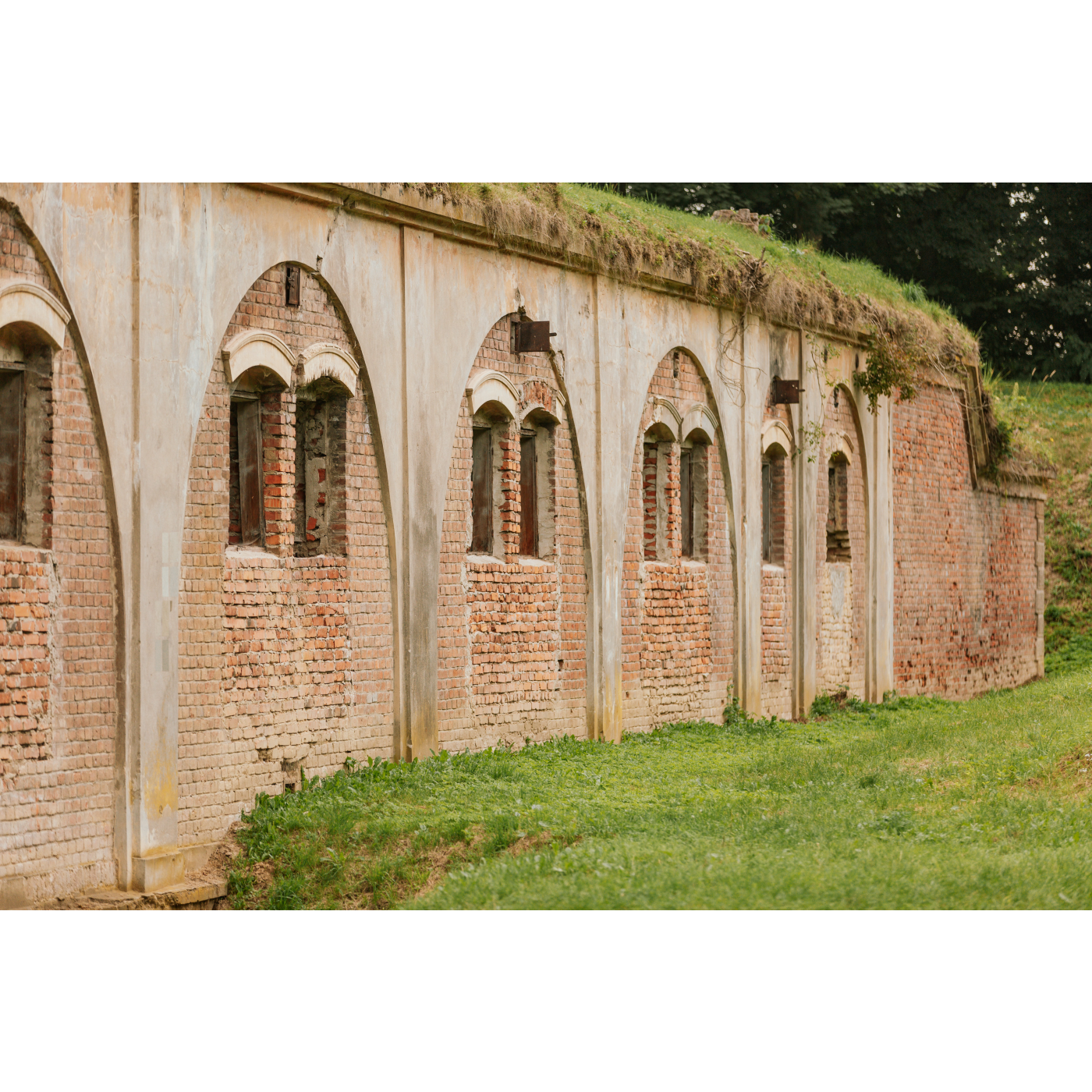 Outside of the fortifications