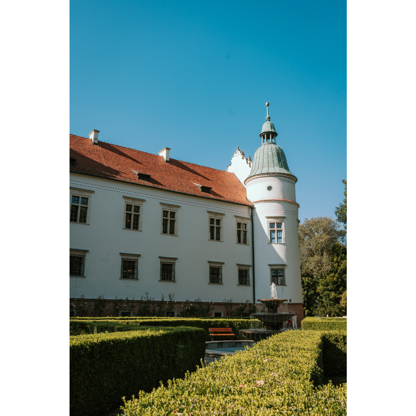 side wall of the castle