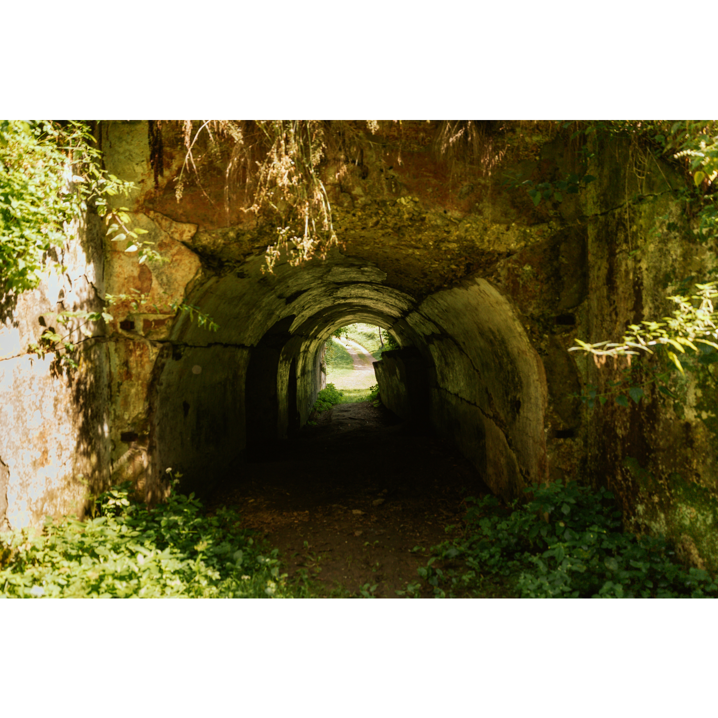 Tunnel in the fortress