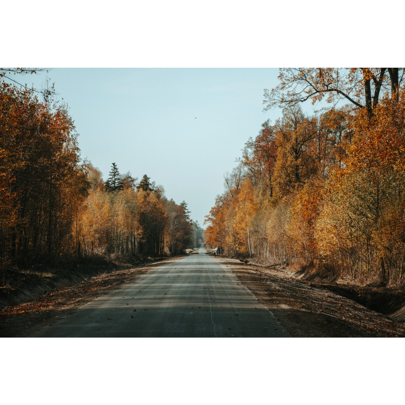 Cycling through small towns