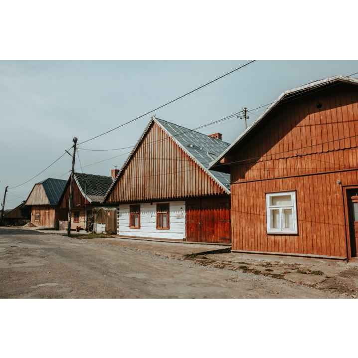 Cycling through small towns