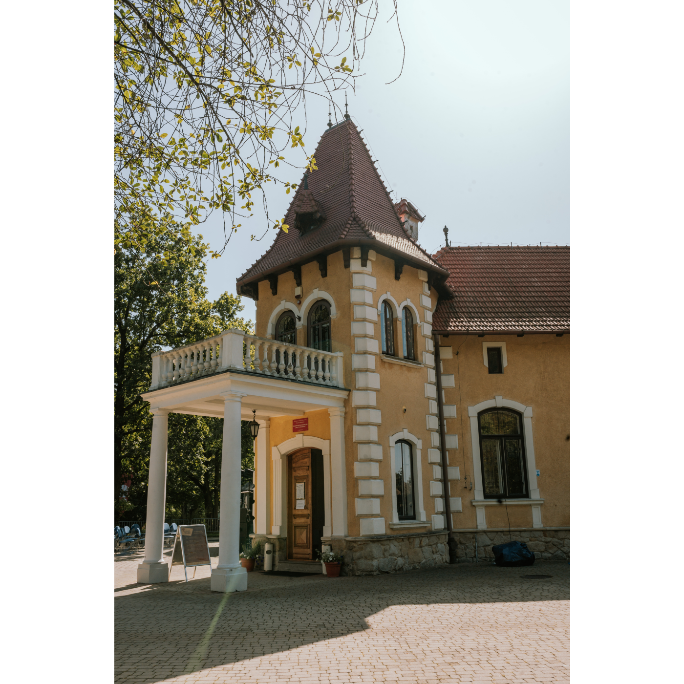 Entrance to the museum