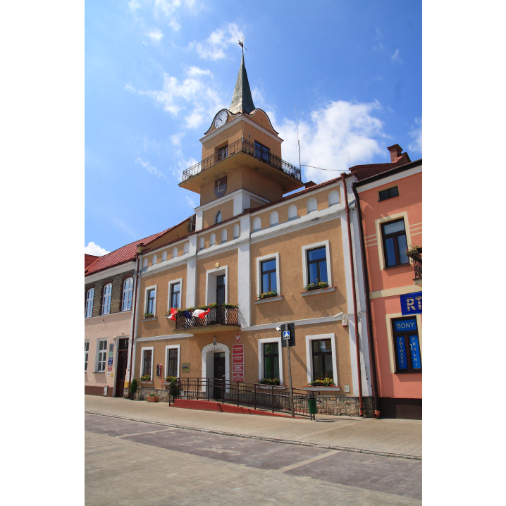 Rynek miejski w Lubaczowie